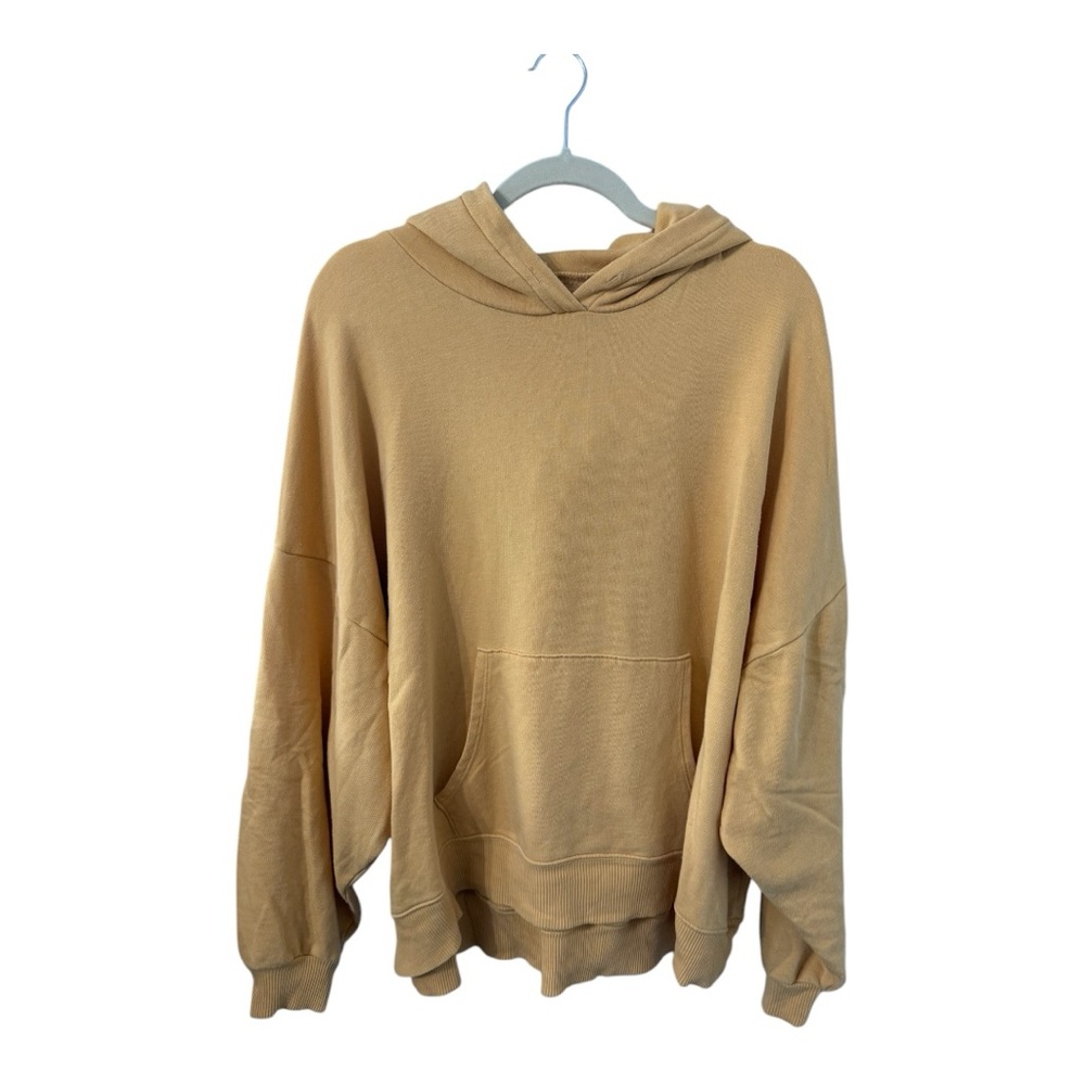 American Eagle Women’s Deep Yellow Hoodie in Size L